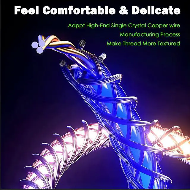 Alt view image 5 of 7 - 3Ft 66W Led Light Up Glowing USB C to USB C Cable,Aluminum Shell Fast Charging Wire LED RGB Light Gradual USB C to Type C Cord for Smart Phones and All Type C Device(Colorful)