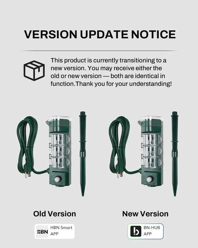 Alt view image 3 of 7 - Outdoor Smart Plug Waterproof with 6 Outlets,WiFi Power Stake Timer 6Ft Cord,Outdoor Outlet Timer for Halloween/Christmas Lights,Compatible with Alexa & Google Assistant, Voice Control,ETL Listed