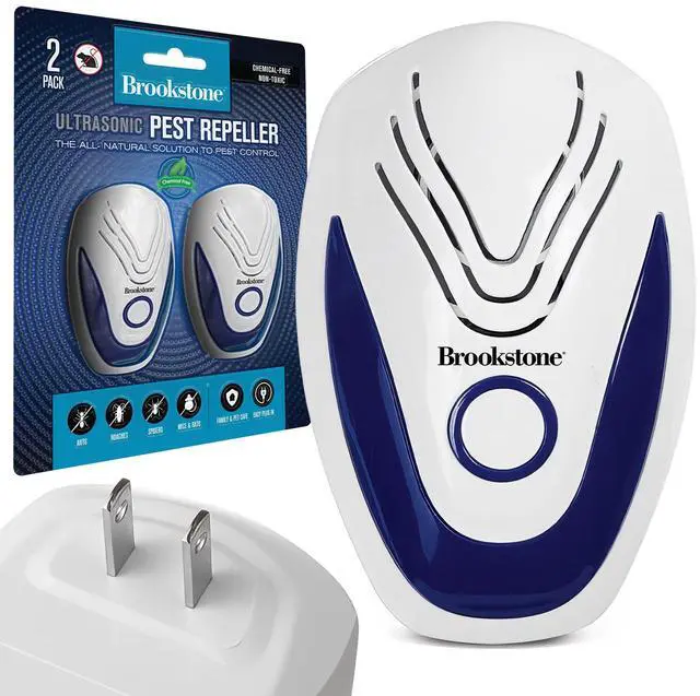 Main image of Ultrasonic Pest Repeller - 2 Pack - Safe & Effective Chemical Free Pest Deterrent for Home
