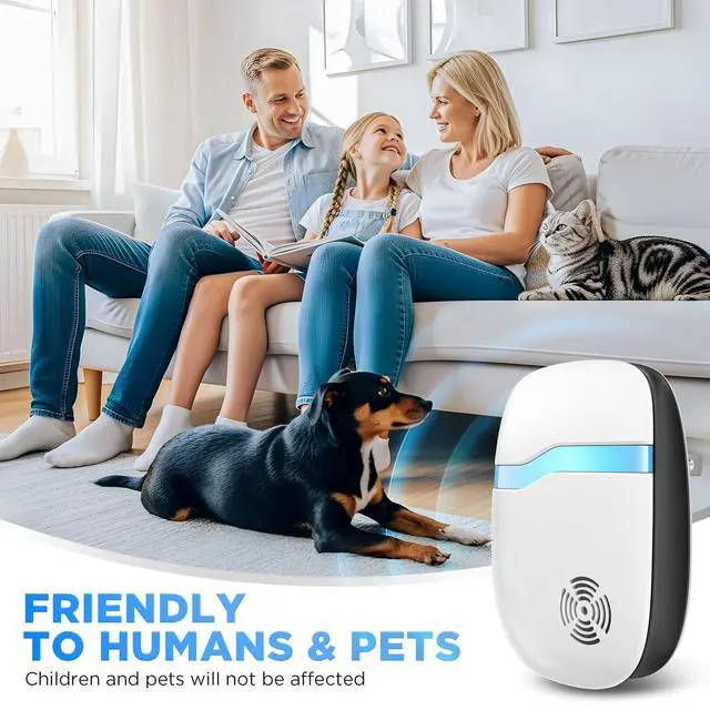 Alt view image 5 of 7 - (2026 Upgraded) Ultrasonic Insect & Pest Indoor Repeller - Stronger Driving Force, Repellent for Mouse, Rats, Roaches, Bugs, Ants, Spiders, Silent Home Plug-in Control Device (6 Pack)