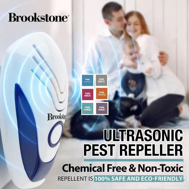 Alt view image 2 of 3 - Ultrasonic Pest Repeller - 2 Pack - Safe & Effective Chemical Free Pest Deterrent for Home