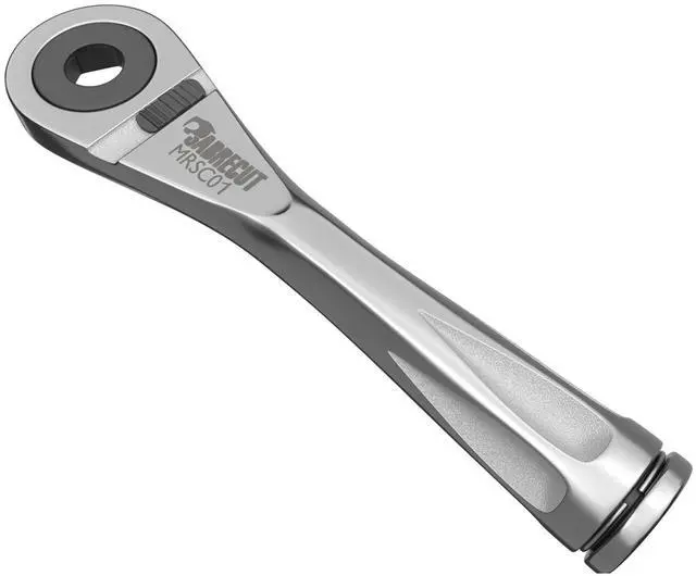 Alt view image 7 of 7 - 1 x MRSC01 Mini Micro Ratchet 1/4" Hex Stainless Steel Professional 72 Tooth Gear Hand Ratchet Wrench