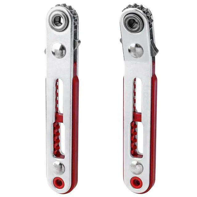 Alt view image 7 of 7 - Mini Ratchet Wrench Screwdriver,1/4 Inch Hex Screwdriver Bit Drive Ratchet Wrench Elbow Head & Flat Head Reversible Drive Handle