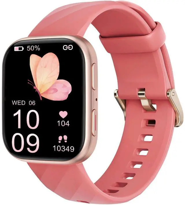 Main image of Health Fitness Tracker with 24/7 Heart Rate/Blood Pressure Monitor, Blood Oxy-gen/Sleep Tracking, 120+ Sports Activity Tracker, Smart Watch (Make/Answer Call) with Step Counter for Women Men