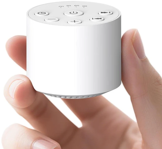Main image of Sleep Sound Machine Portable White Noise Machines with 30 Soothing Sounds 32 Levels Volume 4 Timer Options Compact Auto-Off Memory Function for Family Office Travel Everyone