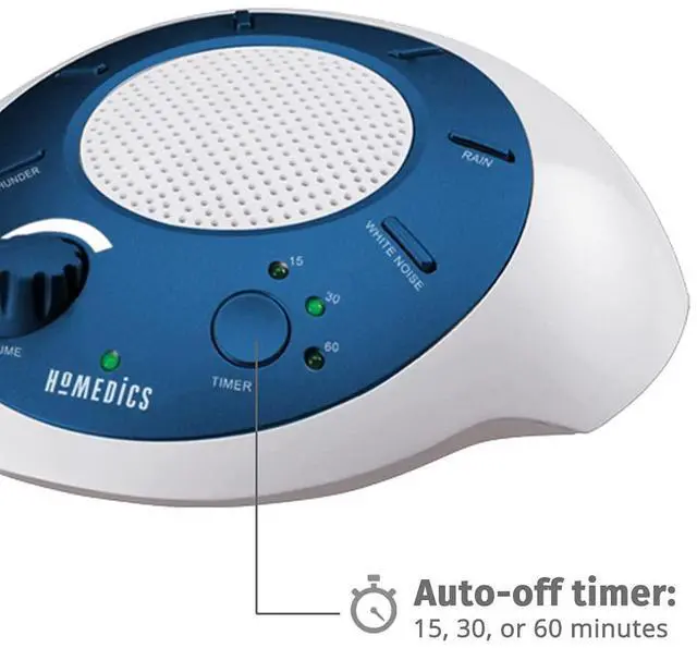 Alt view image 6 of 7 - SoundSleep White Noise Sound Machine, Blue