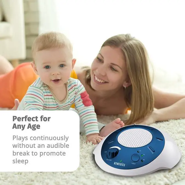 Alt view image 4 of 7 - SoundSleep White Noise Sound Machine, Blue