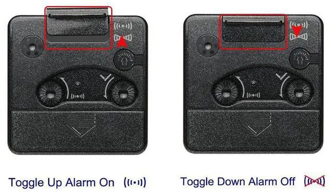 Alt view image 3 of 6 - Ultra Small, Battery Travel Alarm Clock with Snooze and Light, Silent with No Ticking Analog Quartz (Black)
