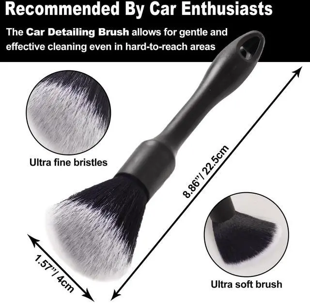 Alt view image 4 of 6 - 3PCS Wheel Brush Kit for Cleaning Wheel and Tire, Wheel and Rim Brush, Car Detailing Brushes, Bendable & Durable Car Wheel Rim Cleaner Brush Set,Car Detailing Cleaning Brush Supplies Kit