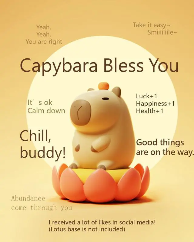 Alt view image 2 of 7 - Capybara Night Light, Cute Capybara Lamp, Silicone Dimmable Nursery Nightlight, Rechargeable LED Bedside Lamp with 20 Minutes Timer & Tap Control Baby Girls Women Bedrooms, Living Room