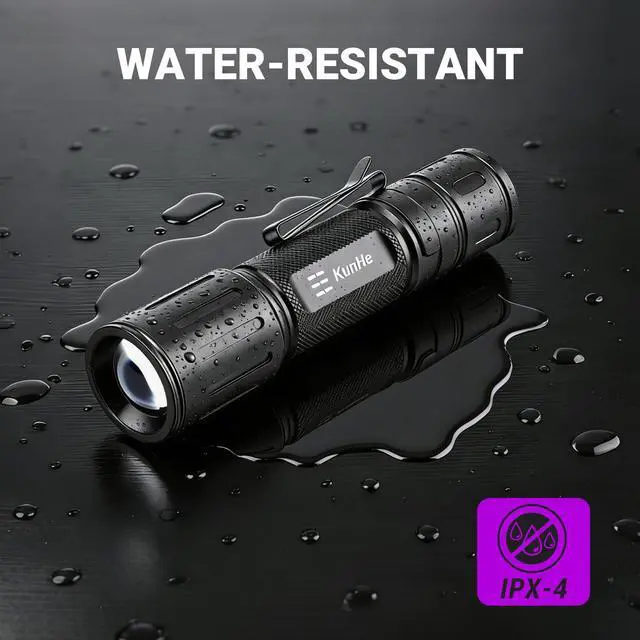 Alt view image 6 of 6 - 2 Pack 365 395nm Dual uv Flashlight for pet Urine Detection UV Dual Wavelength Flashlight with Black Light for Uranium Glass Rocks Scorpion Bathroom Stains Detection UV Light for Minerals