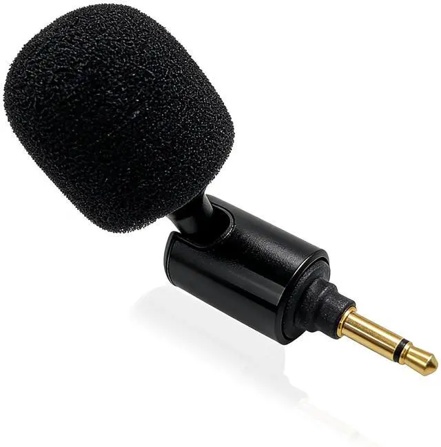 Main image of Replacement Microphone Compatible with Voice Amplifier 3.5mm 2 Pole Mic Portable Mini Microphone with Portable Voice Amplifier Wireless Transmitter for Teachers