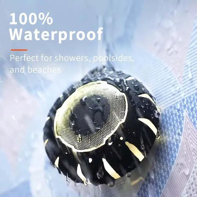 Alt view image 4 of 7 - Bluetooth Shower Speaker + Waterproof Beach Bag Rugged & Ready for Any Adventure