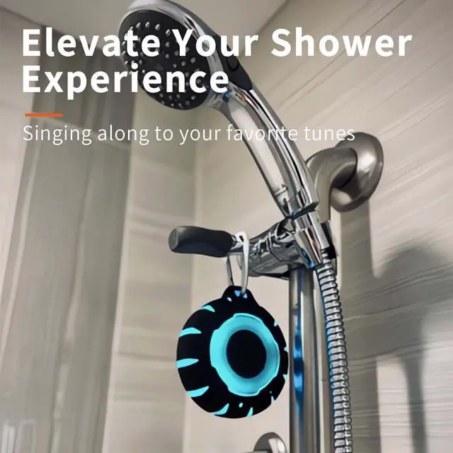Alt view image 5 of 7 - Bluetooth Shower Speaker + Waterproof Beach Bag Rugged & Ready for Any Adventure
