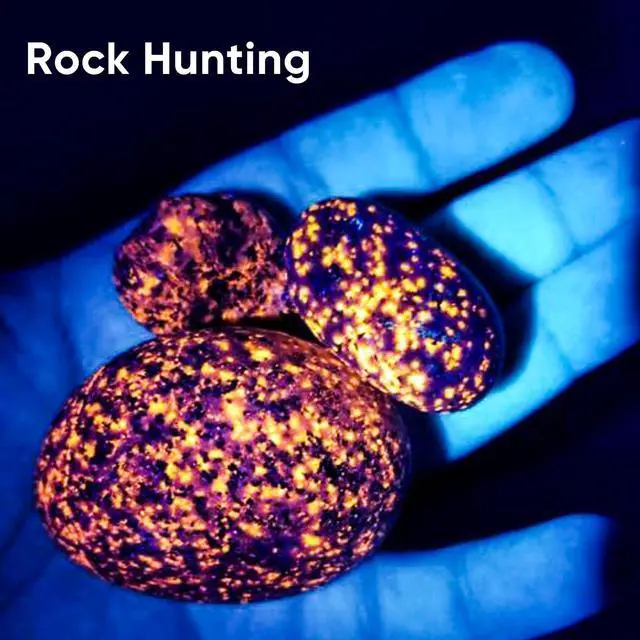 Alt view image 3 of 5 - UV Flashlight 20W, 5000 mAh High Power 365nm UV Light, Led Usb Rechargeable Black Light Flashlight for Pet Urine Detection, Resin Curing, Rock Hunting, Traveling, AC Leak, Uranium Glass, Bed Bug