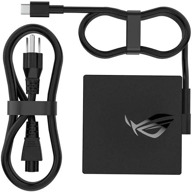 Main image of 100W Type C Charger Rog Ally Compatible with Asus Zenbook Chromebook Z13 X13 Gv301 Gz301 14 14X Um425Qa Gz301Ze USB Laptop Adapter