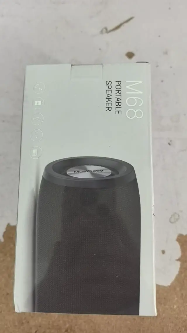 Alt view image 6 of 7 - Bluetooth Speaker, Speakers Bluetooth Wireless,Waterproof,Outdoor,Portable Speaker with Stereo Sound,Booming Bass,Dual Pairing,Bluetooth 5.3,24H Play,Gifts for Women Mothers Men-Orange