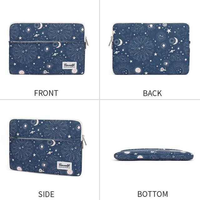 Alt view image 4 of 7 - Laptop Case Sleeve 15.6 inch, Shockproof Protective Notebook Case with Accessory Pocket, Briefcase Carrying Laptop Cover for 15.6" HP, ASUS, Dell, Lenovo, Acer, (Sol De Mayo)
