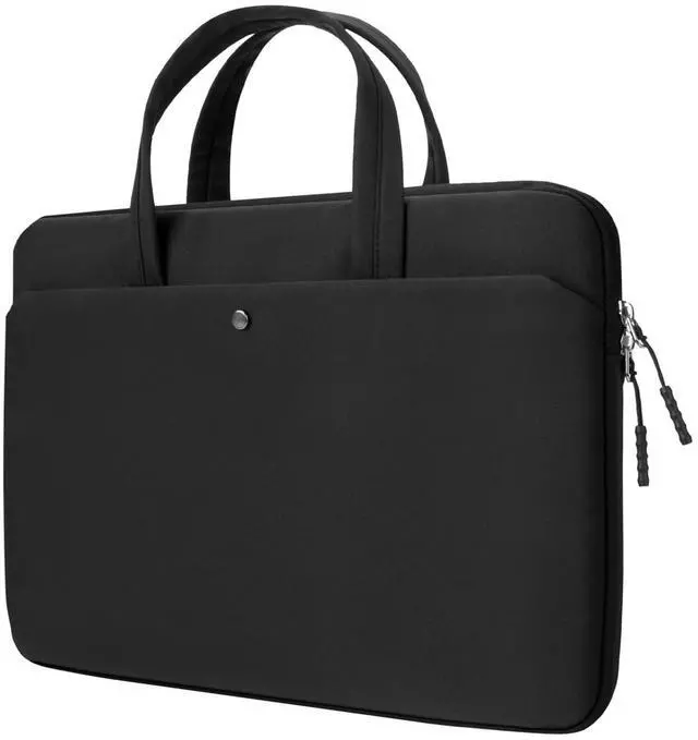 Main image of 15.6 inch Protective Laptop Sleeve Case for 15.6 Inch Laptop Computer Notebook, 15-16 Inch Macbook Pro/Air, Slim Lightweight Computer Carrying Bag Cover Briefcase With Handle, Black