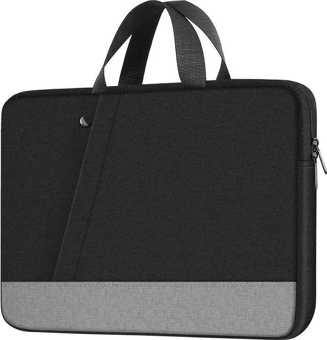 Main image of Laptop Case Sleeve, 15.6 Inch Laptop travel Bag Computer Cover for Men Women, Water Resistant Carrying Slim Laptop Sleeve Compatible for HP, Dell, Asus, Acer, Lenovo, Apple Notebook, Black
