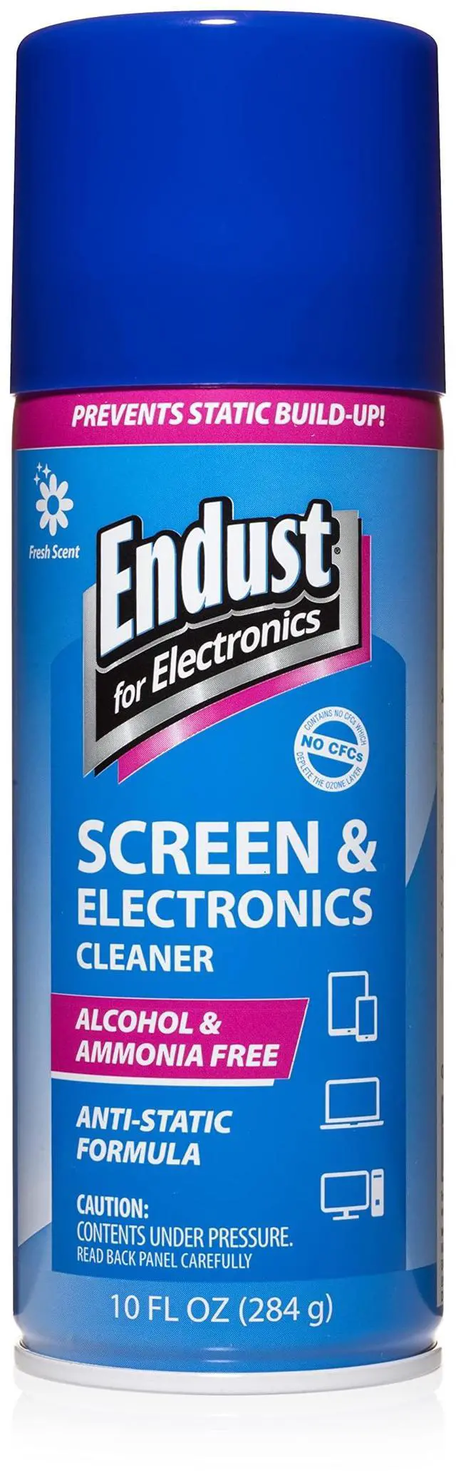 Main image of for Electronics; Anti-Static Screen & Electronics Multi-Surface Cleaning Spray; Foaming, Streak & Residue Free; Ammonia & Alcohol Free, Oil & Wax Free; 10 oz. Aerosol (096010)