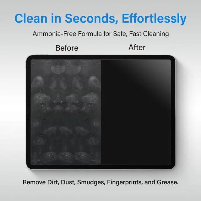 Alt view image 4 of 7 - Electronic Wipes, Screen Wipes for Electronics, Pre-moistened Screen Cleaner Wipes for Phone, Laptop, Monitor, Car Screen, Eyeglasses, Non-Scratch Formula, 240 Count