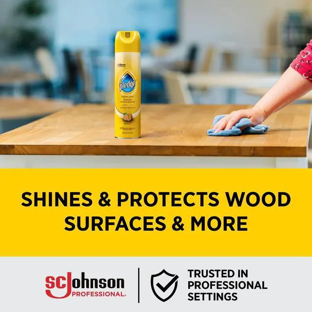 Alt view image 3 of 7 - Enhancing Polish Spray, Wood Furniture & Stainless Steel Polish, Remove Dust and Fingerprints, Fast Shine and Protect, Prevent Scratches & Knicks - Lemon Scent, 9.7oz (Pack of 12)