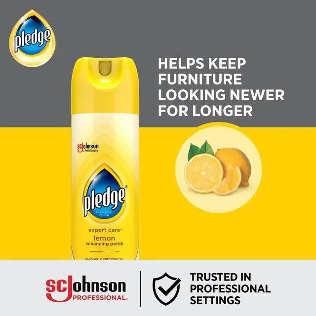 Alt view image 5 of 7 - Enhancing Polish Spray, Wood Furniture & Stainless Steel Polish, Remove Dust and Fingerprints, Fast Shine and Protect, Prevent Scratches & Knicks - Lemon Scent, 9.7oz (Pack of 12)