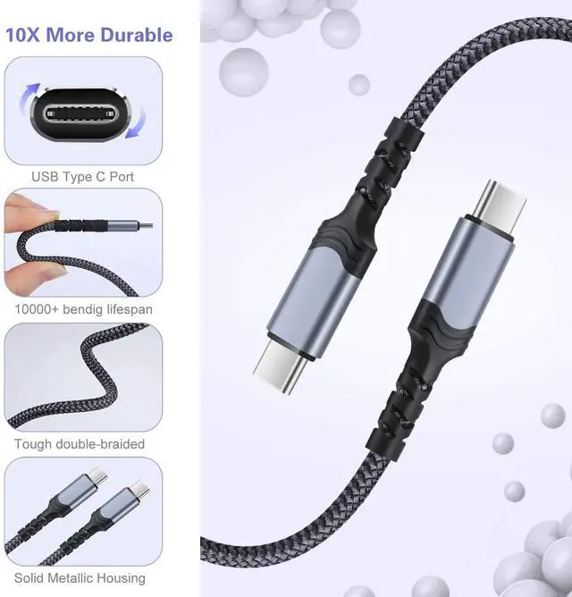 Alt view image 7 of 7 - USB C Wall Charger,Costyle 25W Super Fast Charger Type C Charging Block+6.6FT USB C to C Cable for Samsung Galaxy S24/S25 Ultra/S23 FE/S22/S21 Plus/S20 FE/S10e/Note 20/10/Z Fold3/Flip3/A53/A13(Black)