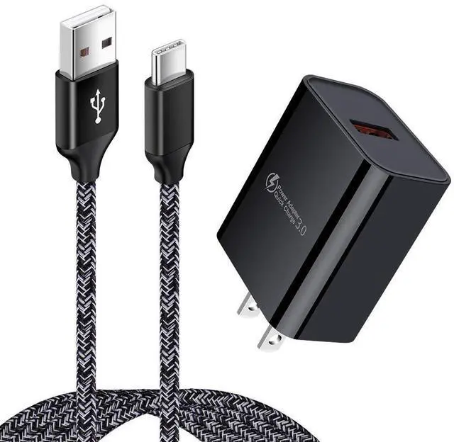Main image of Type C Charger for Samsung Phone Android Charger Fast Charging Block Wall Charger USB C Cable Cord 6FT for Samsung Galaxy S26/S25/S23/S22 Ultra/S21 FE/S20/S10/S9/A11/A12/A35/A23 5G/A13 5G/A03s/A55/A52