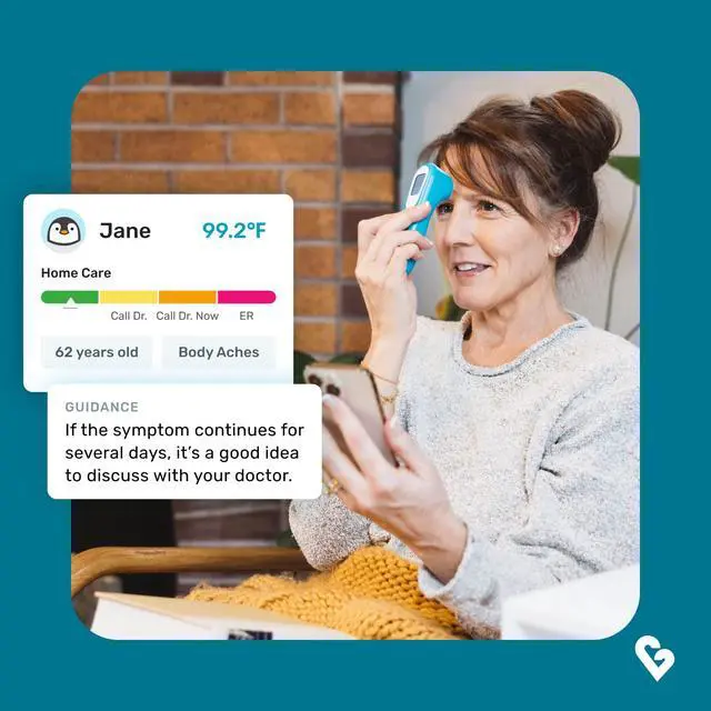 Alt view image 6 of 7 - QuickScan Smart Forehead Thermometer for Adults, Kids and Babies, No-Touch Digital Thermometer, App-Connected Family Health Tracking, Fast Accurate Fever Readings