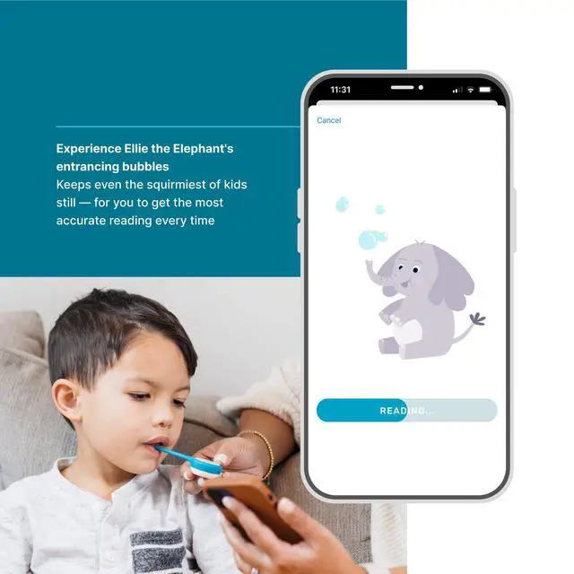 Alt view image 5 of 7 - Smart,Fever, Digital Medical Baby, Kid and Adult Termometro - Accurate, Fast, FDA Cleared Thermometer for Oral, Armpit or Rectal Temperature Reading - QuickCare