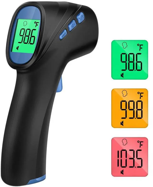 Main image of Forehead Thermometer for Adults and Kids, Digital Infrared Thermometer with Fever Alarm, Fast Accurate Results, Easy to use