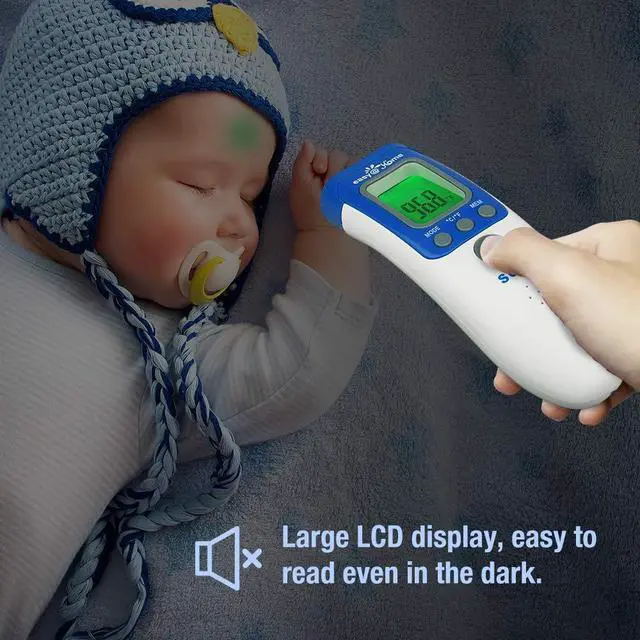 Alt view image 3 of 7 - 3 in 1 Non-Contact Infrared Forehead Thermometer for Baby Adult and Child, NCT-301