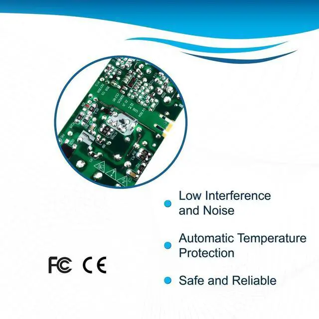 Alt view image 5 of 7 - AC Power Adapter Compatible with Intel NUC Kit D34010WYK / D54250WYK, Adaptor Power Supply Cord