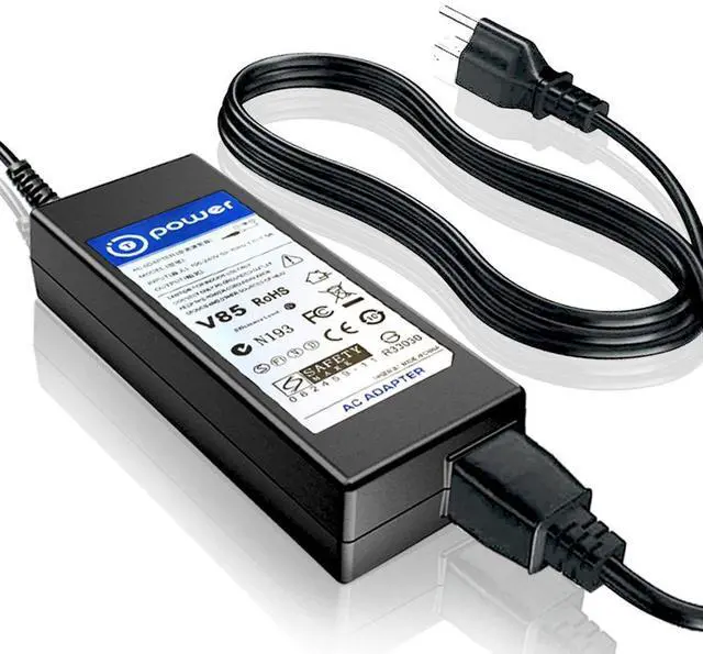 Alt view image 2 of 5 - 19V Charger for LG Electronics 19'' 20'' 22'' 23'' 24'' 27'' LED LCD Ultragear QHD IPS G-SYNC Gaming Monitor 27BL55U 27UL550 27UL500 27GK65S-B Ac Dc Adapter Power Supply Cord
