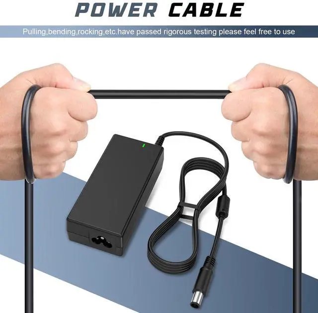 Alt view image 6 of 7 - 90W 65W 19.5V AC Adapter Charger for Dell Latitude 2100 P02T001 ATG D620 PP18L D630 E6400 PP27L E6410 PP27LA001 D531 PP04X E4300 E6400 E5500 E6500 E4200 XFR 8740w