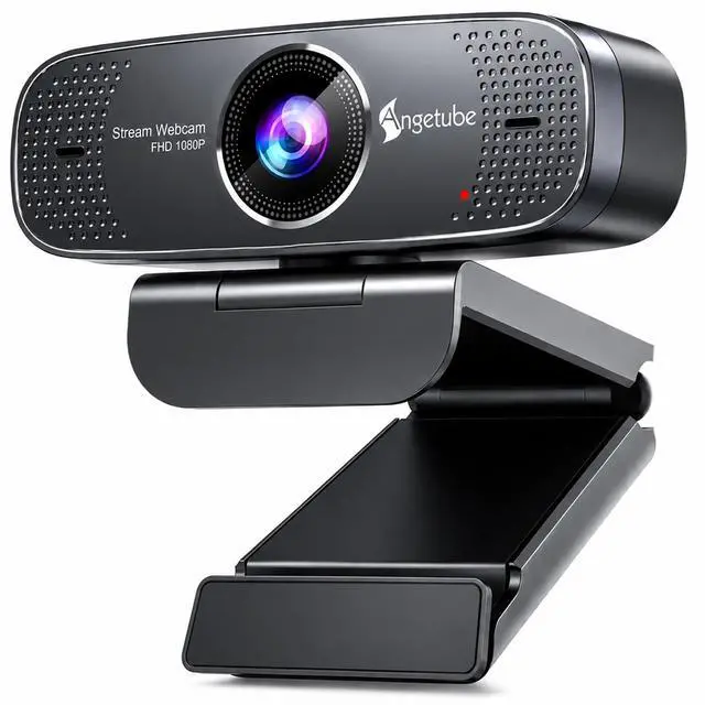 Main image of 1080P Webcam with Microphone 1080P Web Cam Computer Caemra with Autofocus HD Web cam Plug&Play USB PC Webcam Streaming Camera for Laptop, Desktop, PC, Mac,Web Cam Works w/Zoom/Teams/Facetime/YouTube