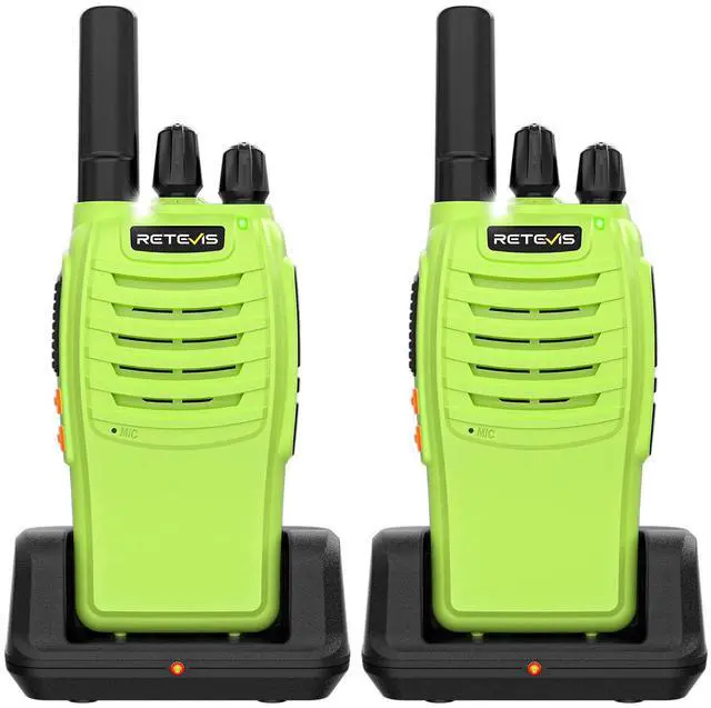 Main image of H-777 Walkie Talkies, Portable FRS Two way Radios Long Range, VOX Handsfree, Rechargeable Walkie Talkies for Adults, Li-ion Battery and Charger Base for Traveling Biking Camping Hiking(1 Pair)
