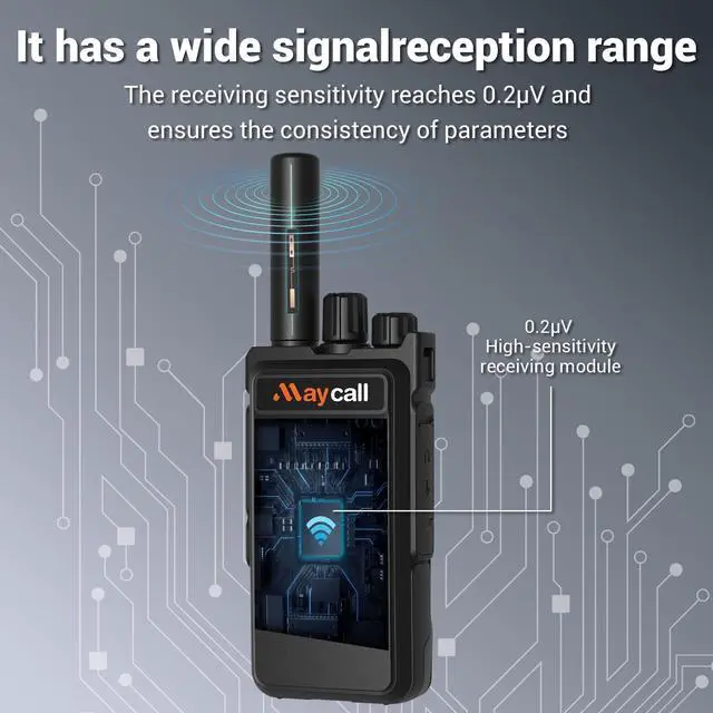 Alt view image 5 of 7 - MC-180 Walkie Talkies 2 Pack for Adult Long Range Rechargeable 2550mAh Battery Portable FRS Two Way Radios, 2 Way Radios Lightweight USB Fast Charging
