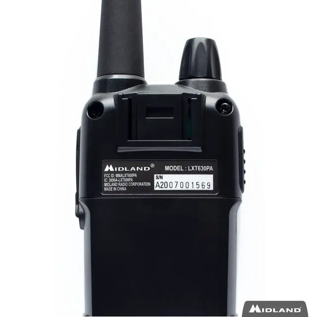 Alt view image 7 of 7 - LXT600VP3 Long Range Walkie Talkie - FRS Two-Way Small Business Radio Rechargeable Portable- UTV Accessories with NOAA Weather Scan + Alert, and 36 Channels (Yellow/Black, 2 Radios)