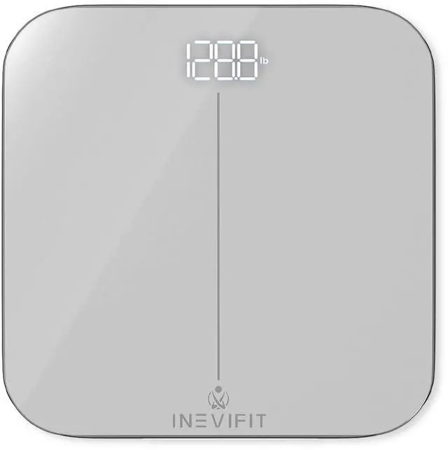 Main image of Bathroom Scale, Highly Accurate Digital Bathroom Body Scale, Measures Weight up to 400 lbs. Includes Batteries