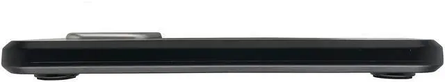 Alt view image 2 of 4 - Digital Bath Scale with Antimicrobial Surface Protection, Bathroom Scale for Body Weight, 400 lbs. Black