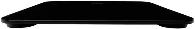 Alt view image 2 of 5 - Digital Glass Bath Scale for Body Weight, Bathroom Body Scale, High Capacity of 400 lb, Battery Included, Slim Black