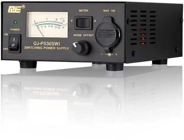 Main image of 13.8V 30A DC Power Supply for Ham Radio,Regulated Bench Power Supply with Noise Offset,Analog Lab AC to DC Switching Converter,Cigarette Plug Socket,Powering CB VHF UHF HAM Amateur Radio