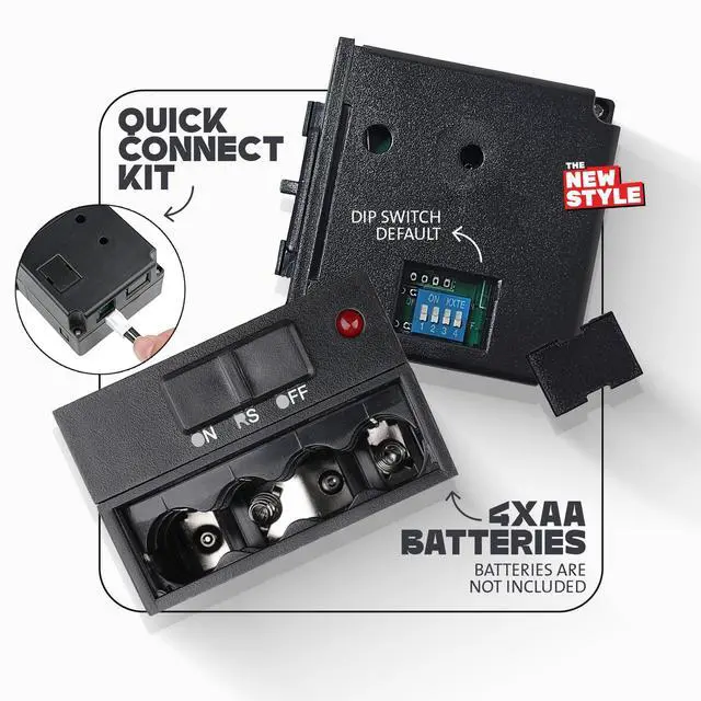 Alt view image 3 of 7 - Fireplace Remote Control Kit RCST, On/Off Thermostat LCD Compatible with Ambient, Majestic, Monessen, Vermont Castings Gas Valve Fireplaces and Stoves