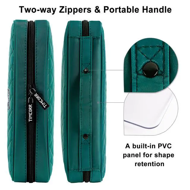 Alt view image 2 of 6 - CD Case DVD Holder Storage: 160 Capacity DVD Cases Organizer Portable Wallet Storage - CD Plastic Protective Carrying Binder for Home Travel (Green)