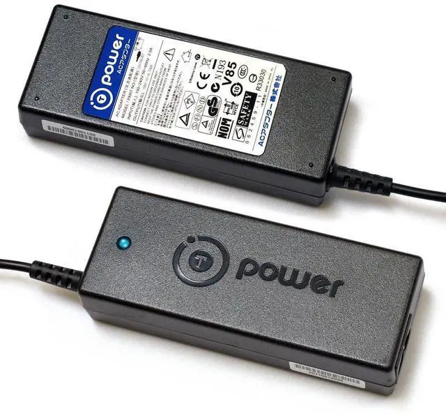 Alt view image 2 of 7 - 19V 90w Charger for ViewSonic 22" 27" 28" 32" TD2230 VP2772 VX2858Sml VP2780-4K V1100 27" IPS 4K UHD Monitor HDMI, DisplayPort LCD Ac Dc Adapter Power Supply Cord