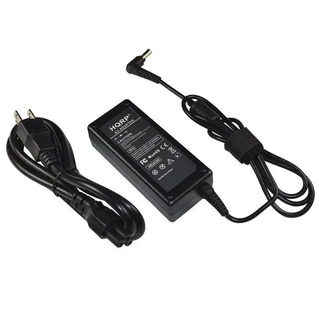 Alt view image 7 of 7 - 19V AC Adapter Compatible with Samsung HW-K360 HW-KM36 HW-KM36C PS-WK360 Soundbar Speaker System Power Supply Cord Adaptor + Euro Plug Adapter