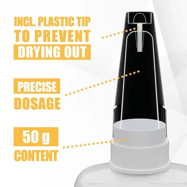 Alt view image 4 of 5 - 3D Printer Super Glue Thin for PLA, ABS, PETG, TPU & Nylon 1.76 oz XXL Capillary Action, Ultra Fast-Drying & Clear Perfect for Resin, RC Parts, Cracks & Fine Detail Fixes